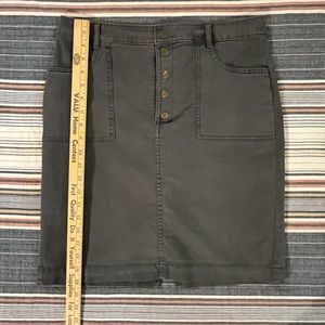 Banana Republic Gray Skirt 6